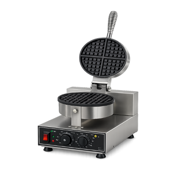 1 Plate Round Waffle Baker