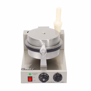 1 Plate Cone Waffle Baker